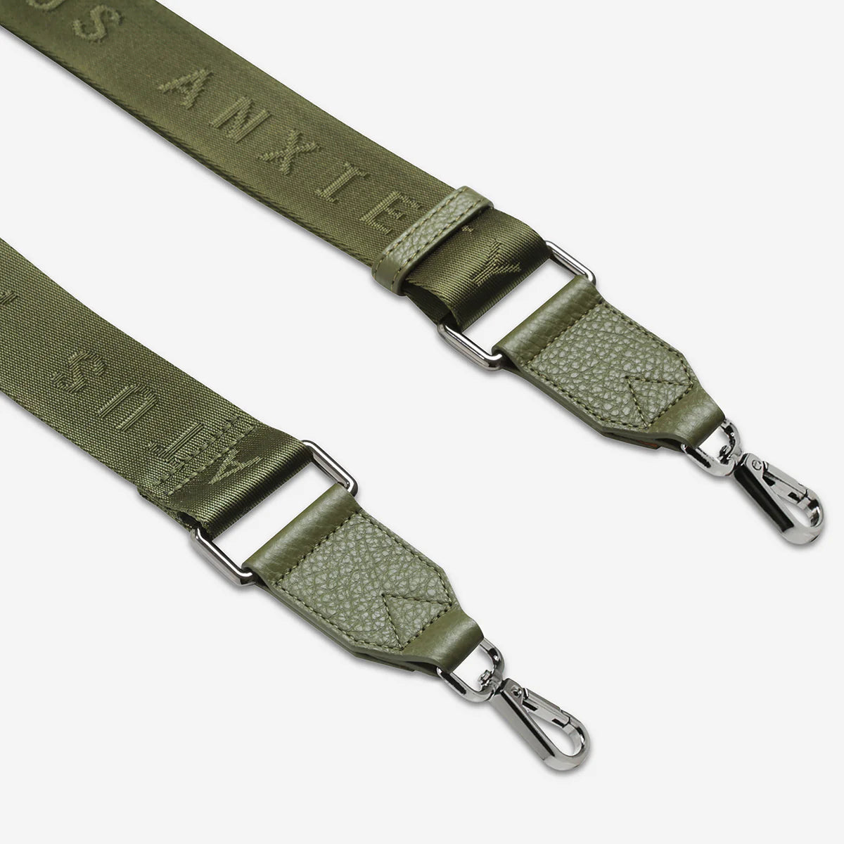 Status Anxiety Web Strap Medium - Khaki Status Anxiety