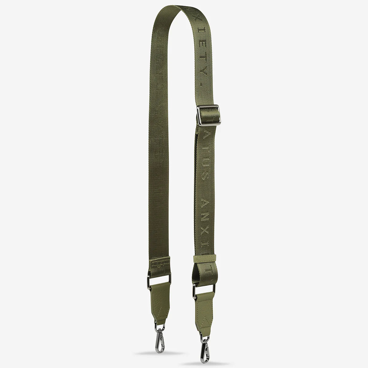 Status Anxiety Web Strap Medium - Khaki Status Anxiety