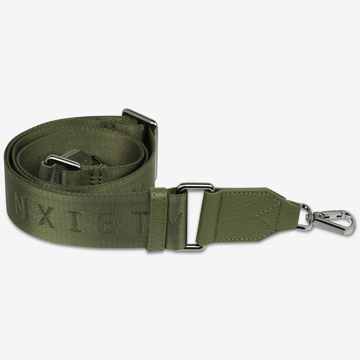 Status Anxiety Web Strap Medium - Khaki Status Anxiety
