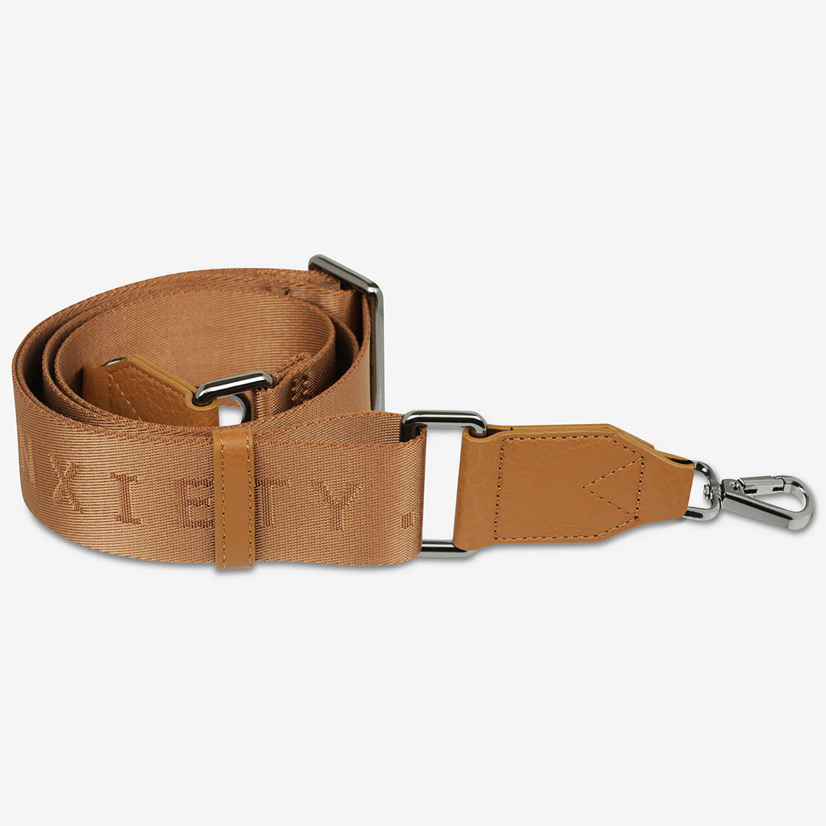 Status Anxiety Web Strap Medium - Tan Status Anxiety