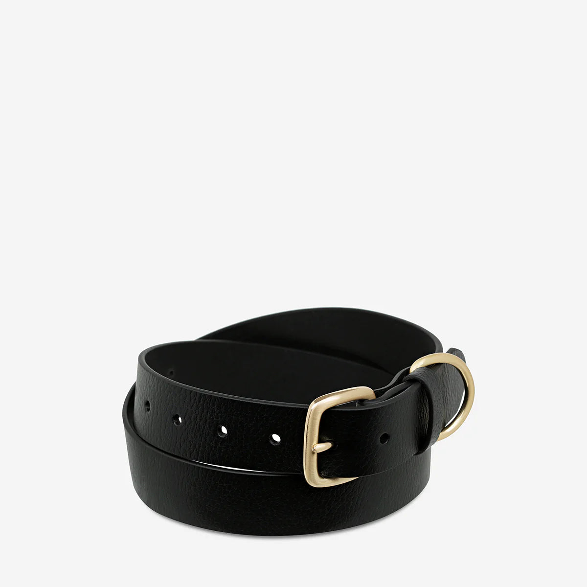 Status Anxiety Disarm Belt - Black/Gold Status Anxiety