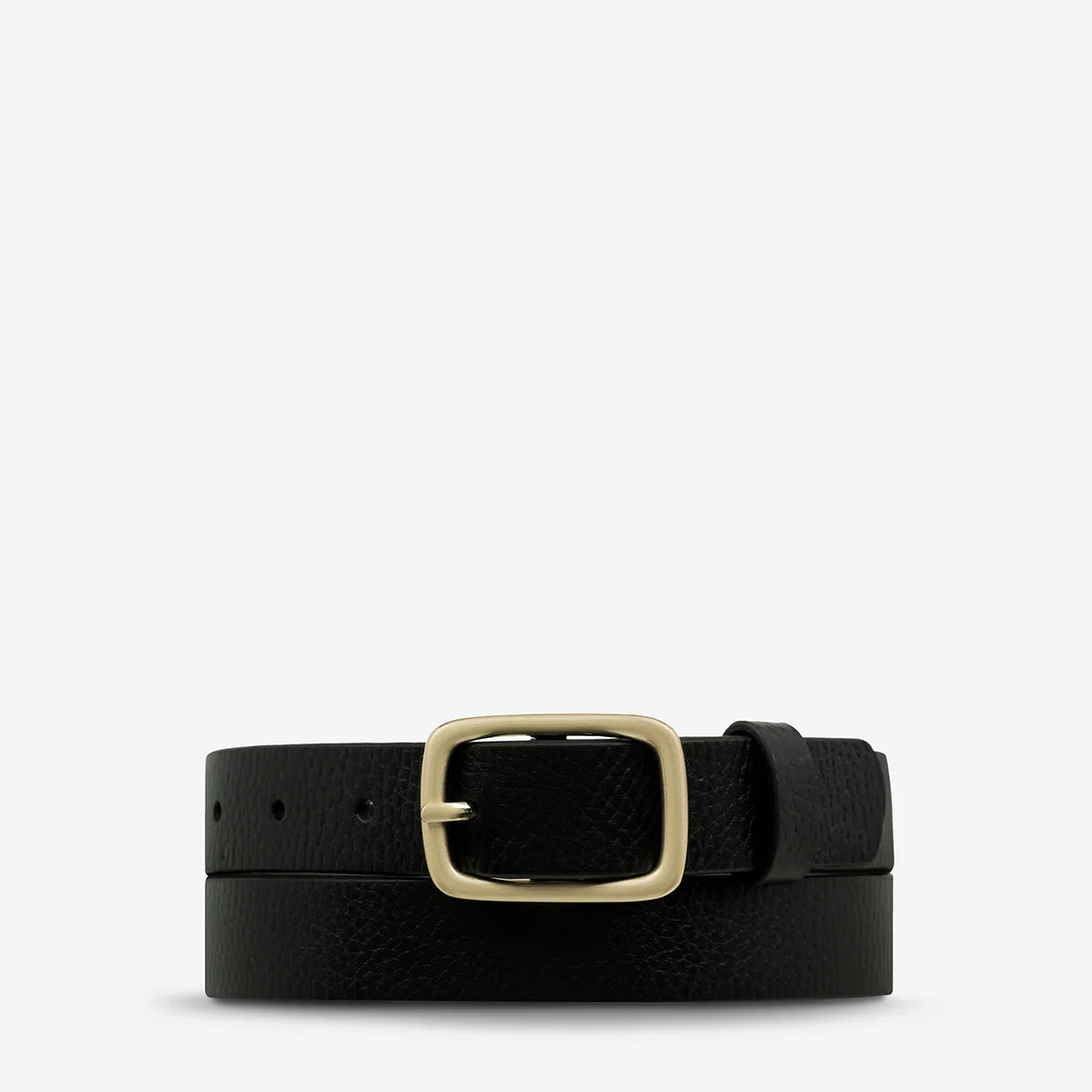 Status Anxiety - Nobody's Fault Belt (Black/Gold) Status Anxiety