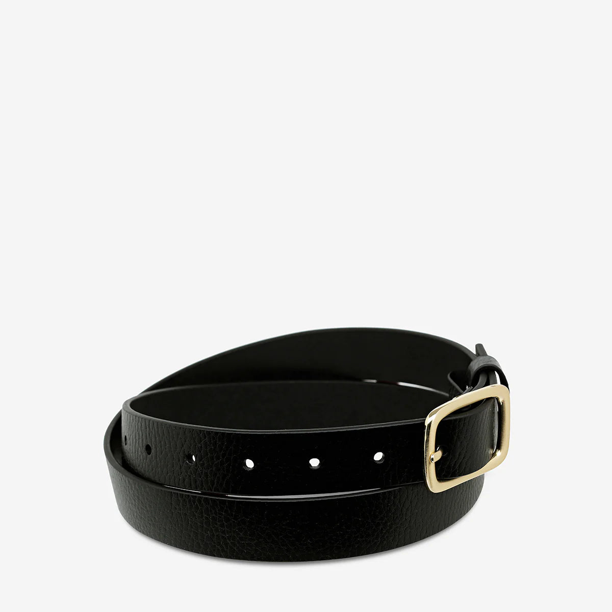 Status Anxiety - Nobody's Fault Belt (Black/Gold) Status Anxiety