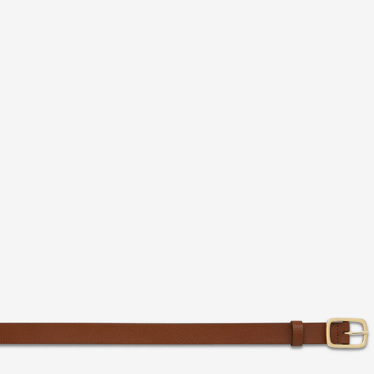 Status Anxiety - Nobody's Fault Belt (Tan/Gold) Status Anxiety