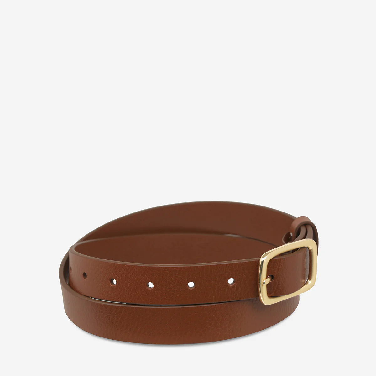 Status Anxiety - Nobody's Fault Belt (Tan/Gold) Status Anxiety