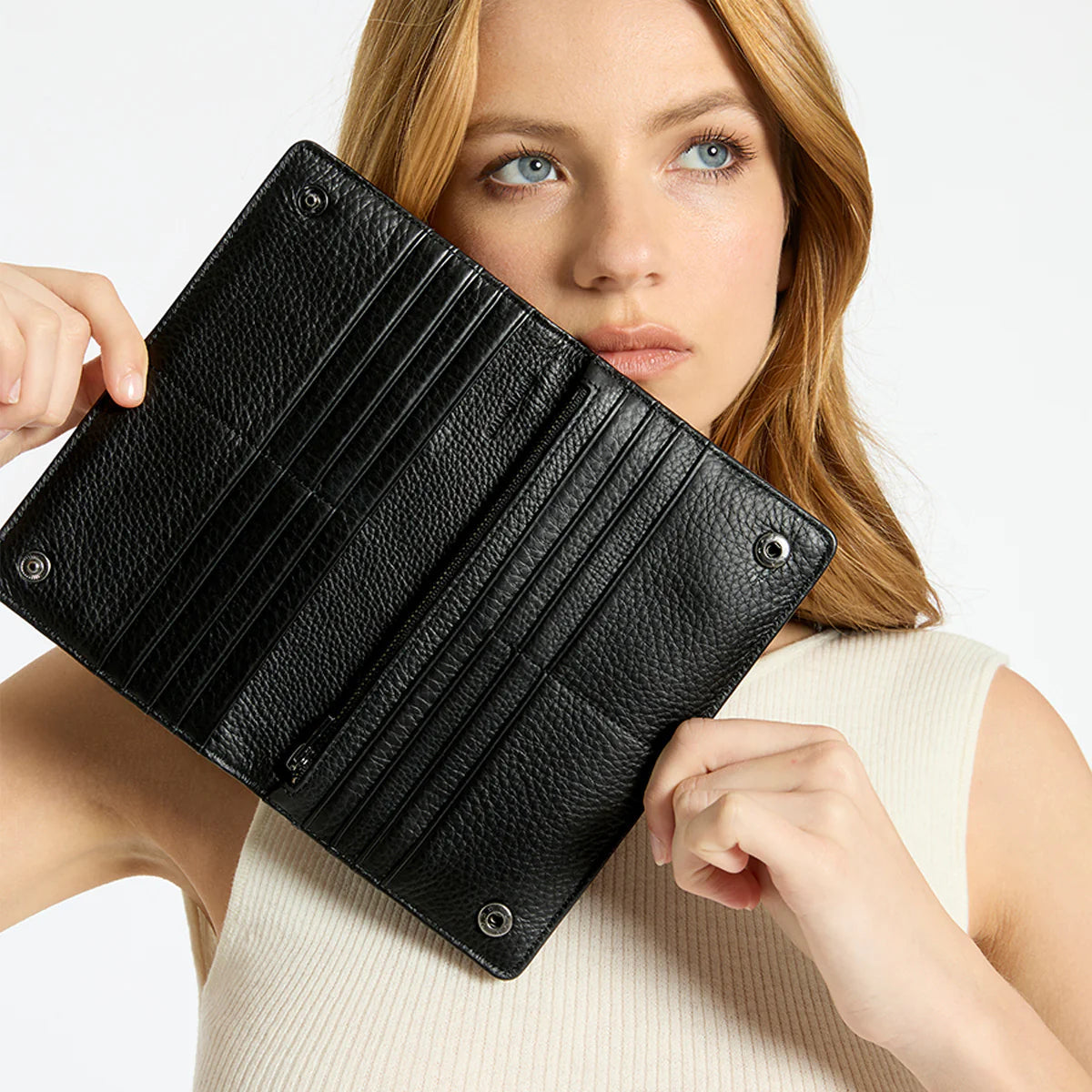 Status Anxiety Living Proof Wallet - Black Status Anxiety