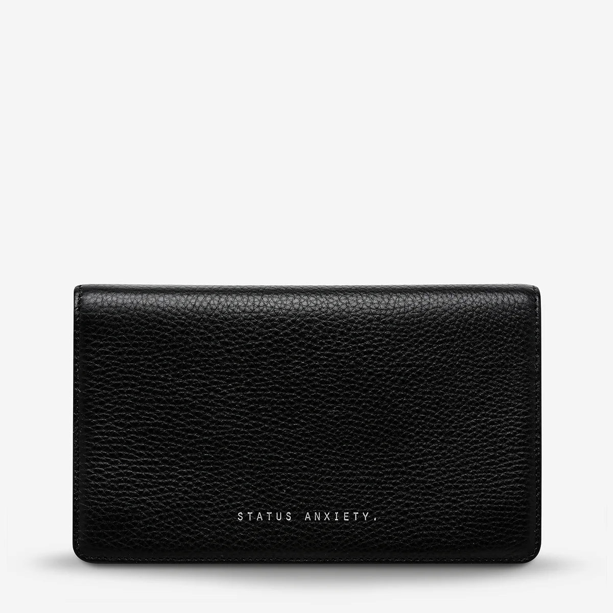 Status Anxiety Living Proof Wallet - Black Status Anxiety