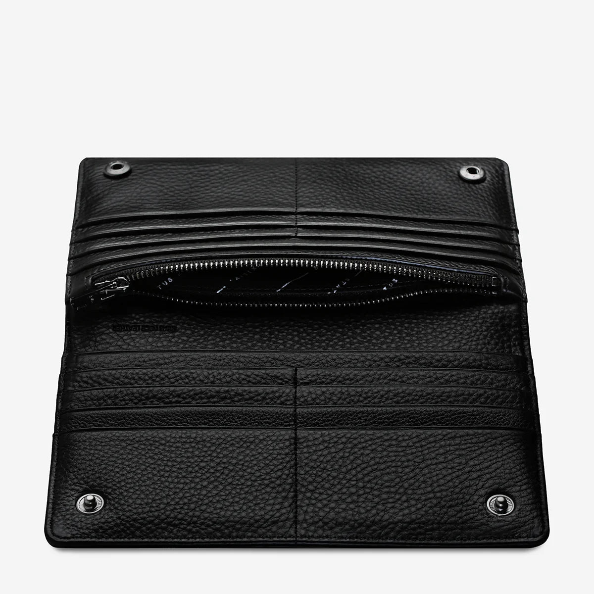 Status Anxiety Living Proof Wallet - Black Status Anxiety