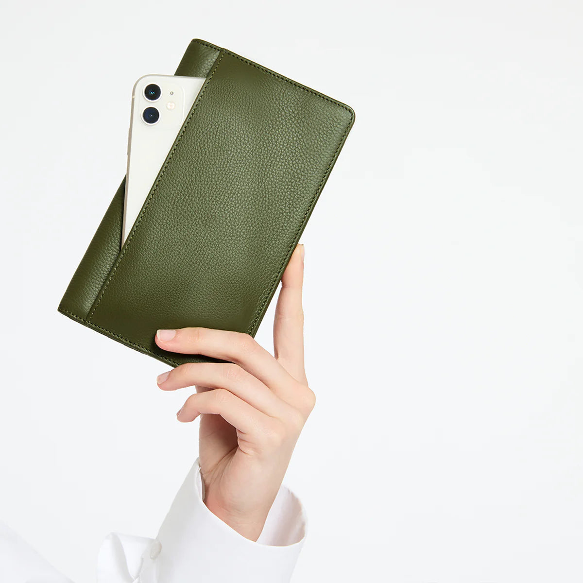 Status Anxiety Living Proof Wallet - Khaki Status Anxiety