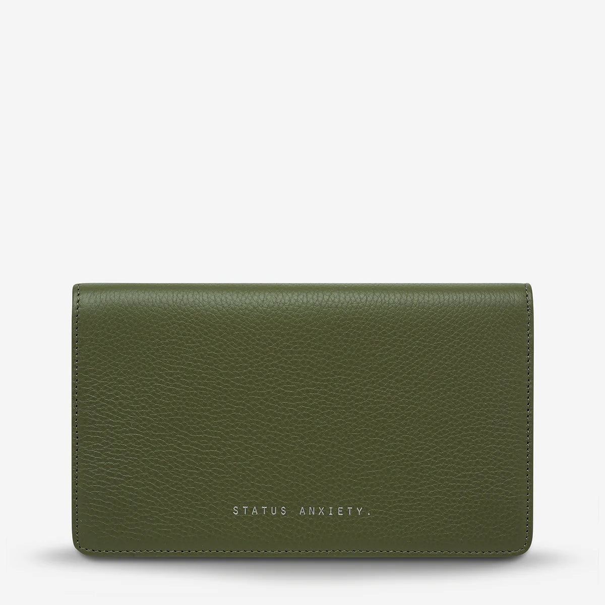 Status Anxiety Living Proof Wallet - Khaki Status Anxiety