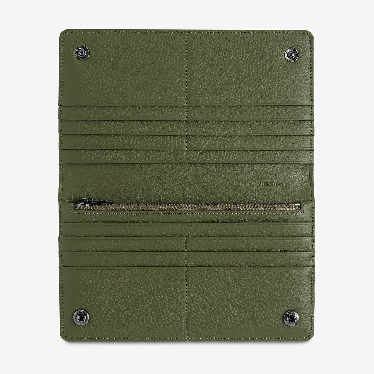 Status Anxiety Living Proof Wallet - Khaki Status Anxiety