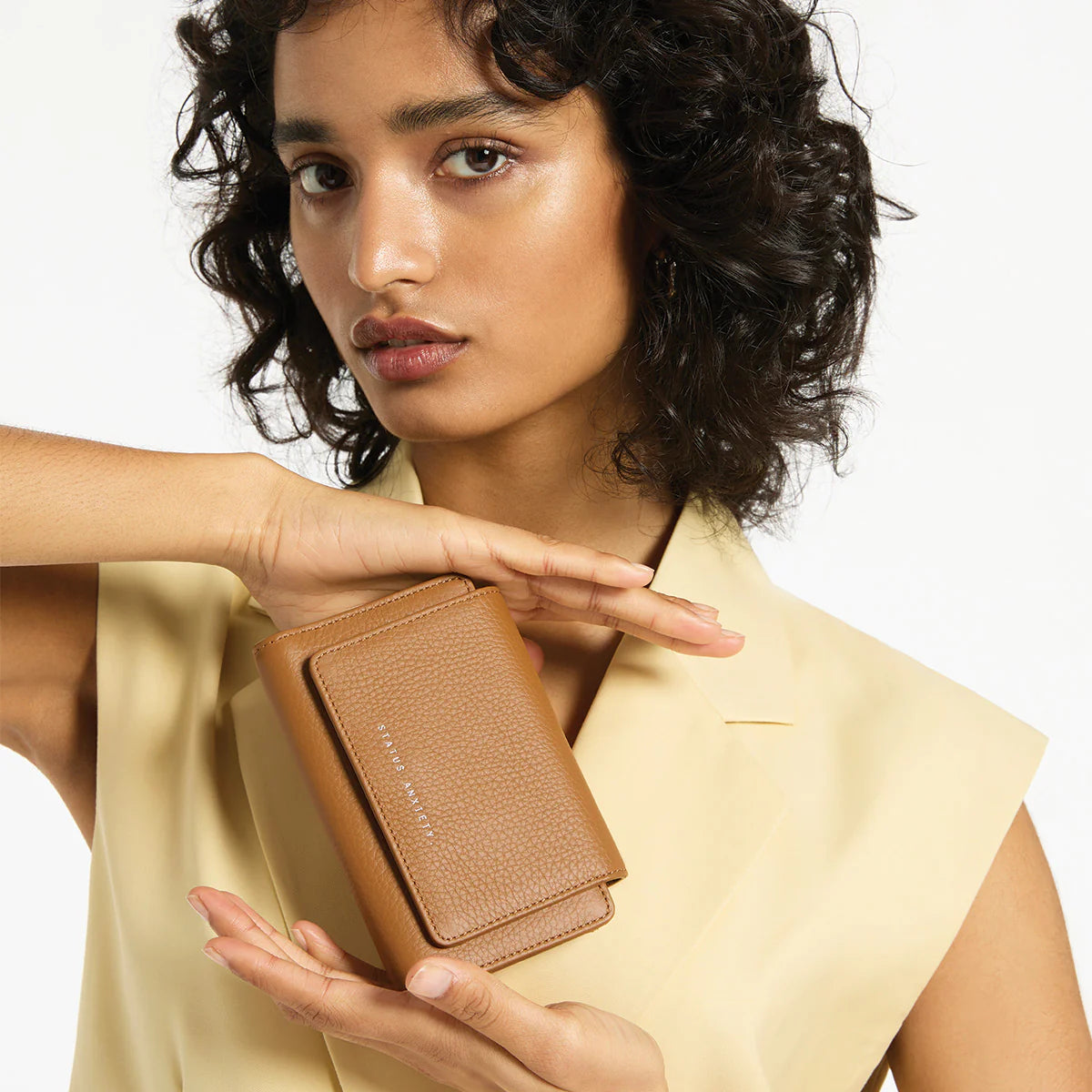 Status Anxiety Visions Wallet - Tan Status Anxiety