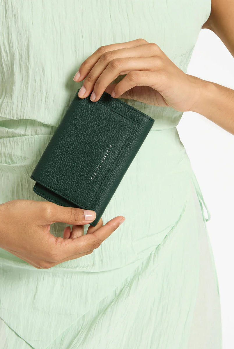 Status Anxiety Visions Wallet - Teal Status Anxiety