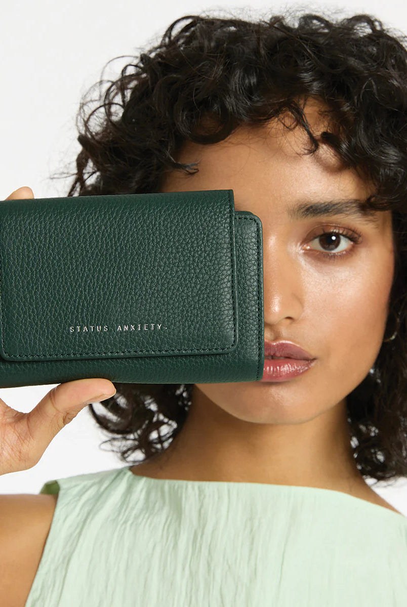 Status Anxiety Visions Wallet - Teal Status Anxiety