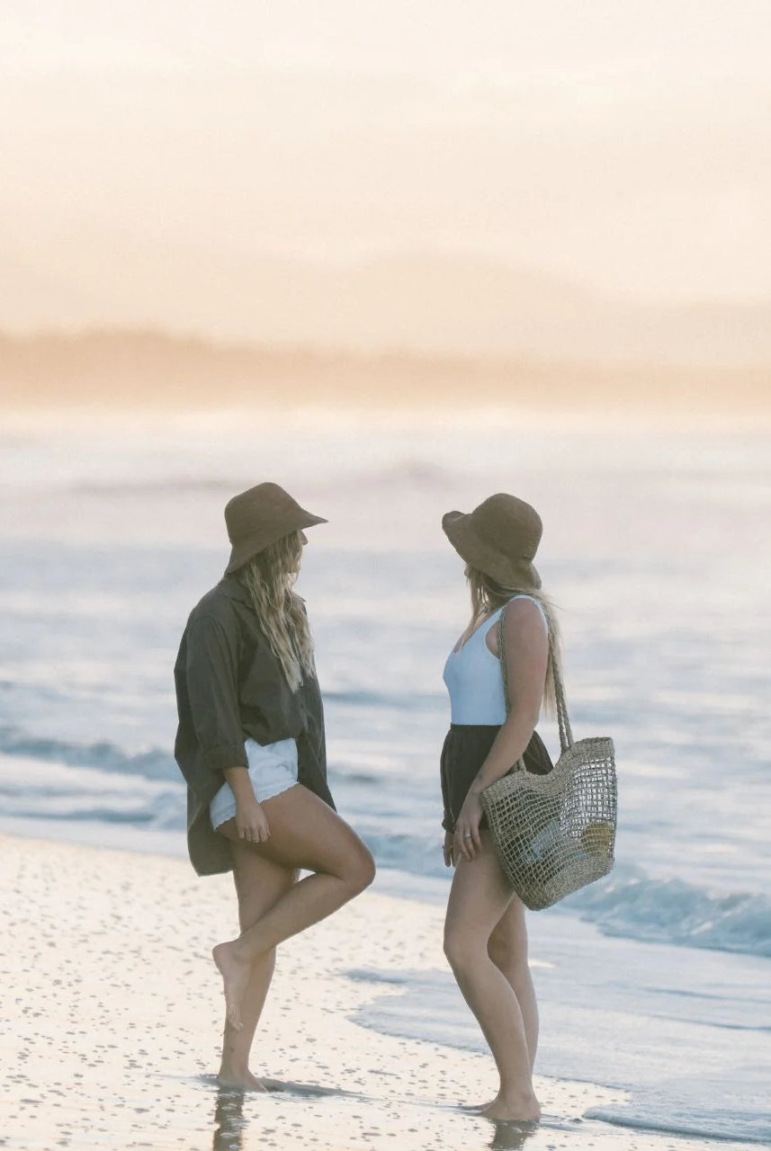 Will & Bear - Sunny Brown Crushable Straw Hat Will + Bear
