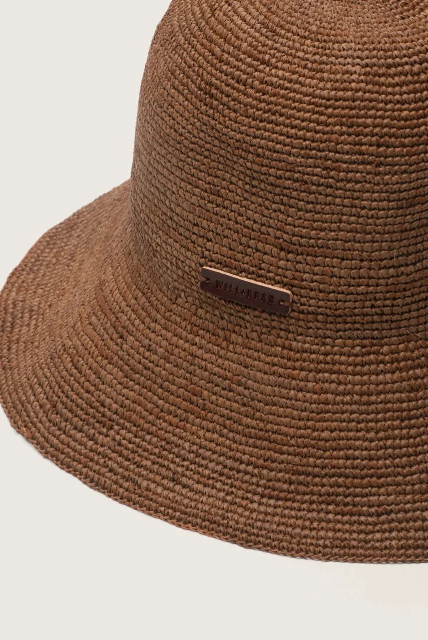 Will & Bear - Sunny Brown Crushable Straw Hat Will + Bear