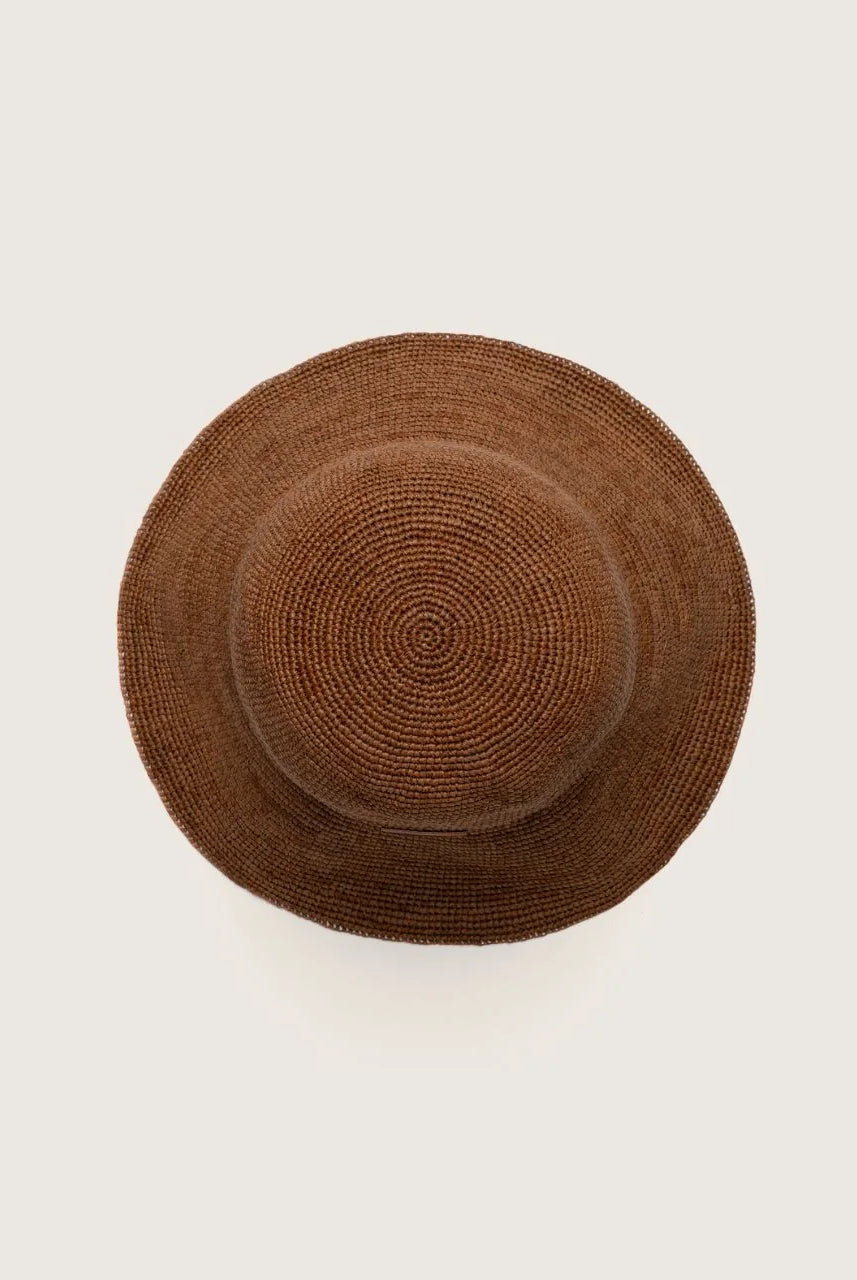 Will & Bear - Sunny Brown Crushable Straw Hat Will + Bear