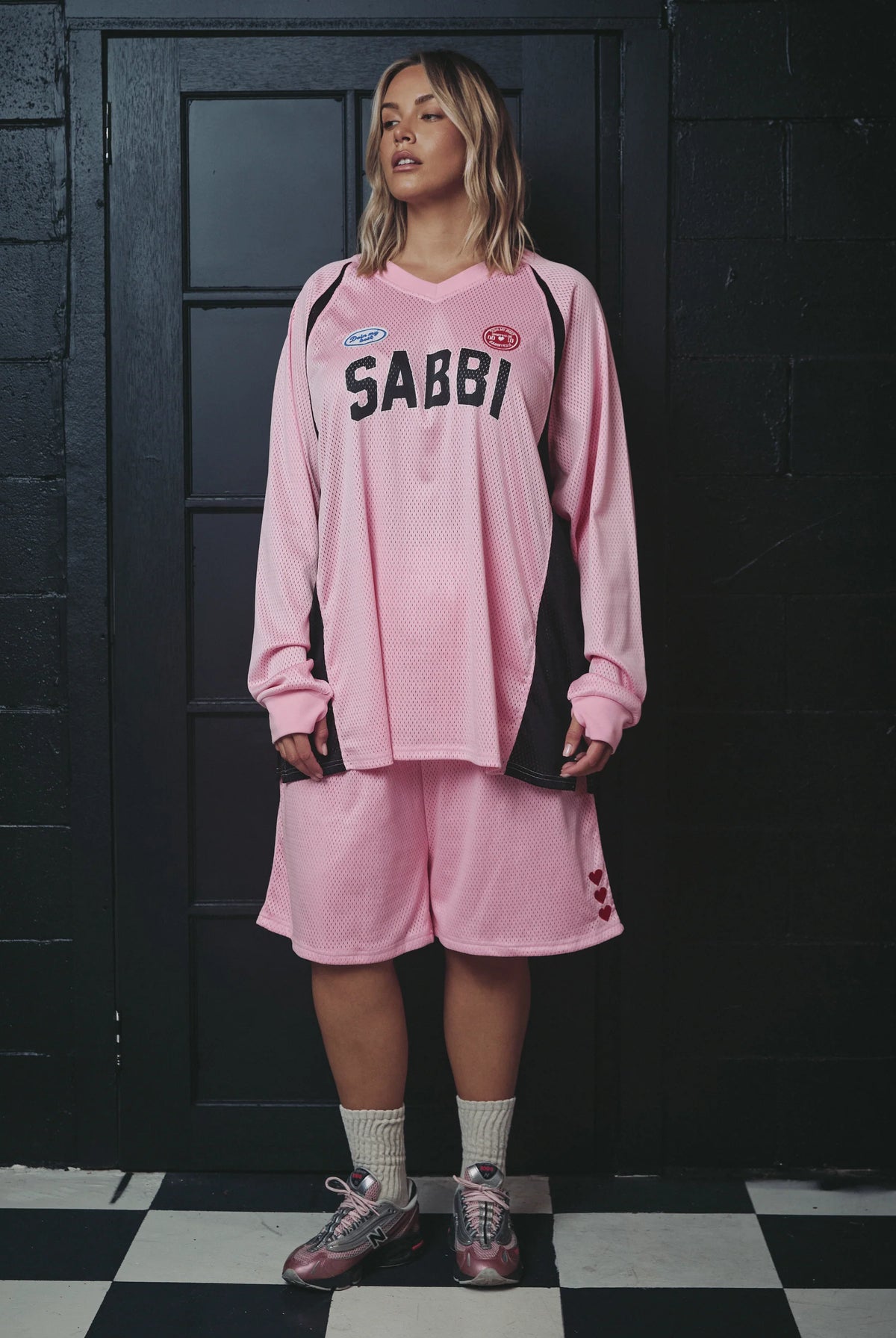 Sabbi - The 10 Mesh Top (Pink) Sabbi