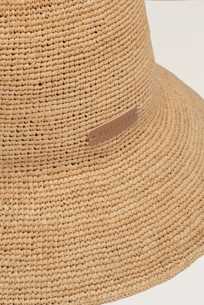 Will & Bear - Crushable Straw Hat (Sunny Sandy) Will + Bear