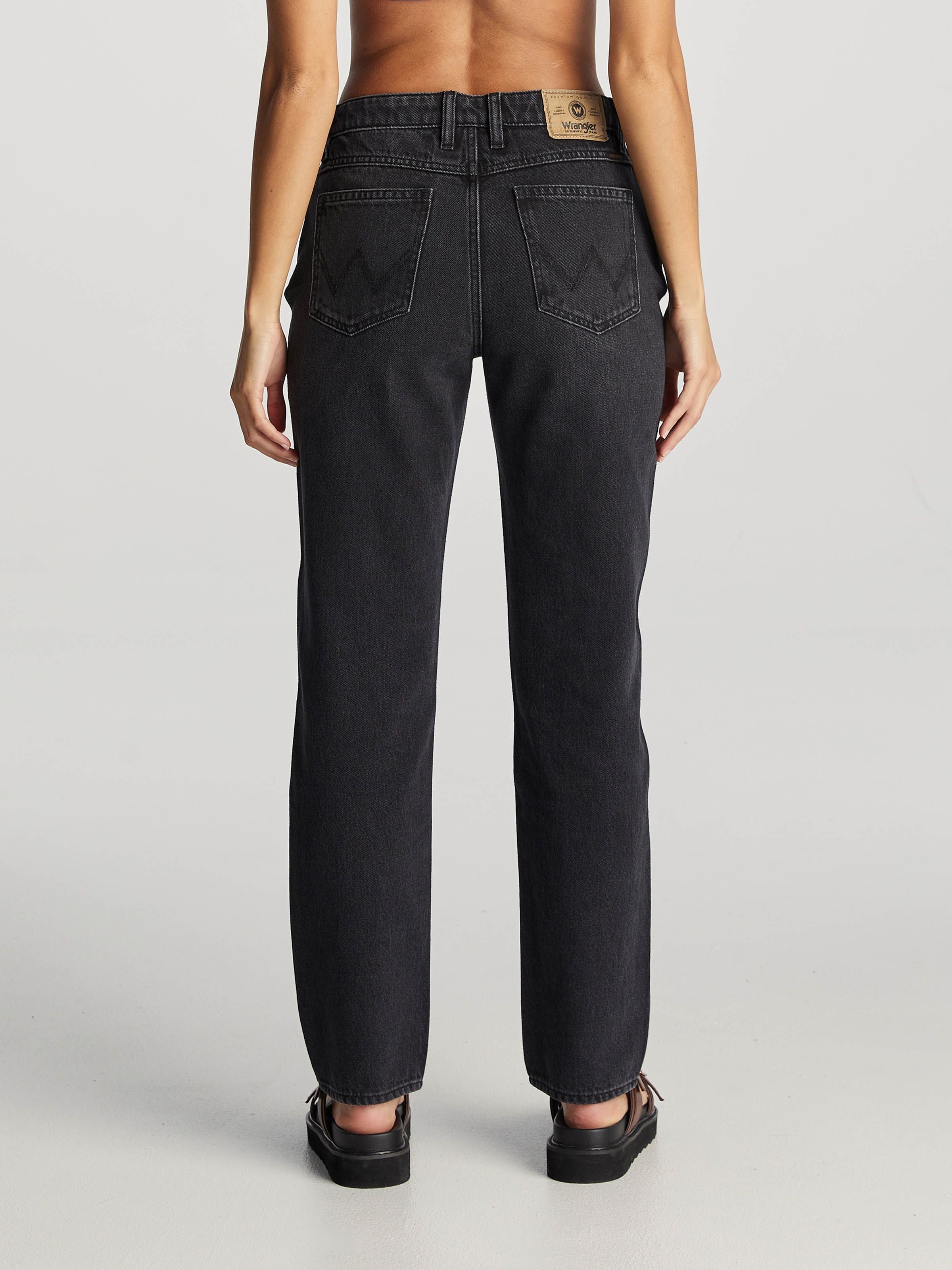 Wrangler Mid Tori Slim Straight Jean - After Dark Wrangler