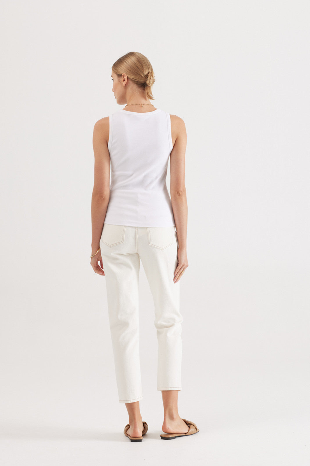 Elka - Nola Tank (White) Elka Collective