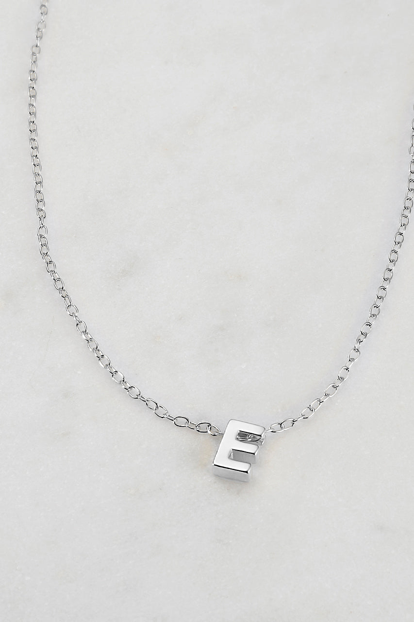 Zafino - Letter Necklace (925 Sterling Silver) Zafino