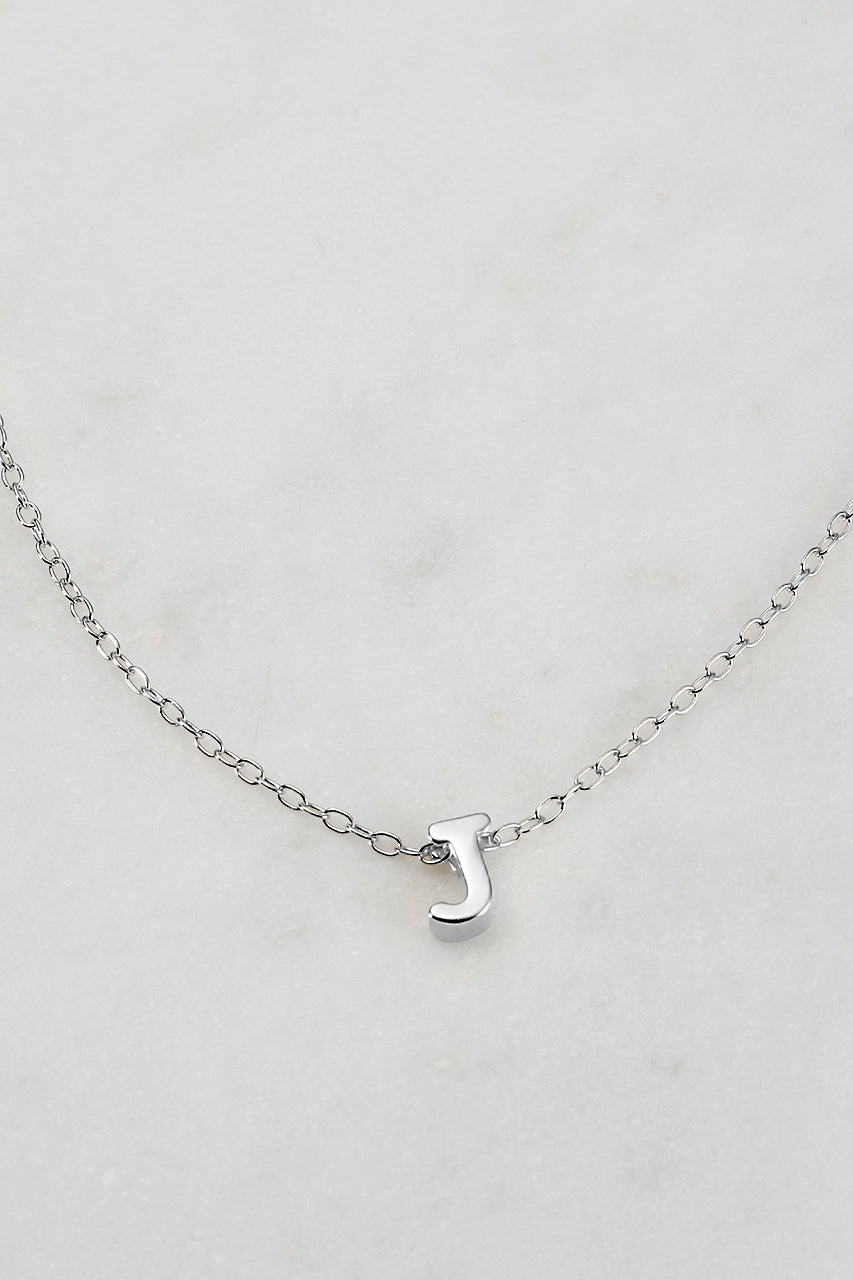 Zafino - Letter Necklace (925 Sterling Silver) Zafino