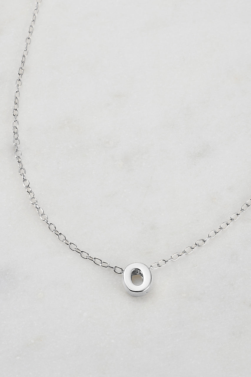 Zafino - Letter Necklace (925 Sterling Silver) Zafino