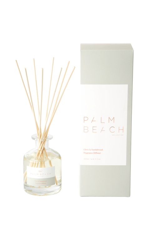 Palm Beach Reed Diffuser - Clove & Sandalwood Palm Beach
