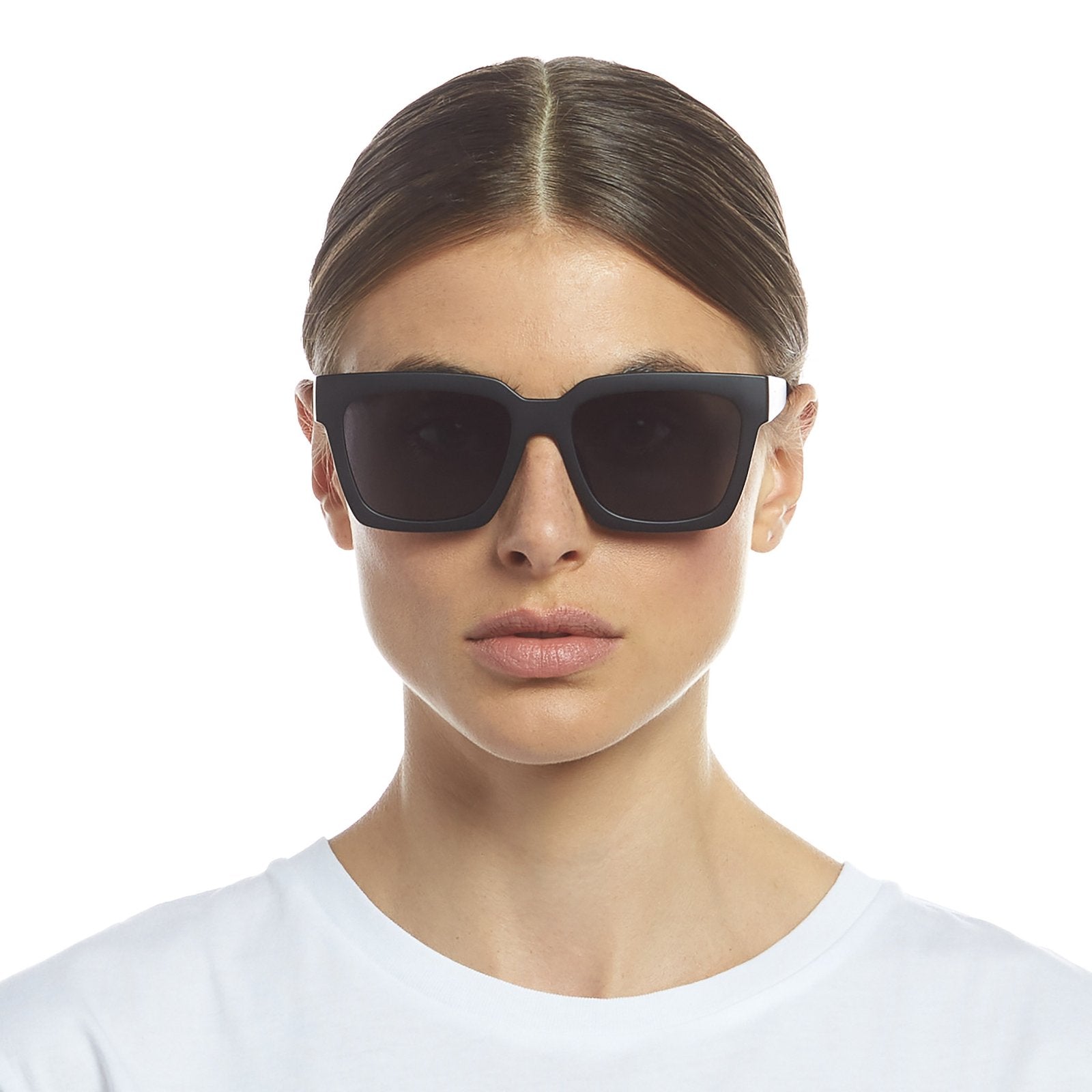 Le Specs Weekend Riot - Matte Black Polarized Le Specs