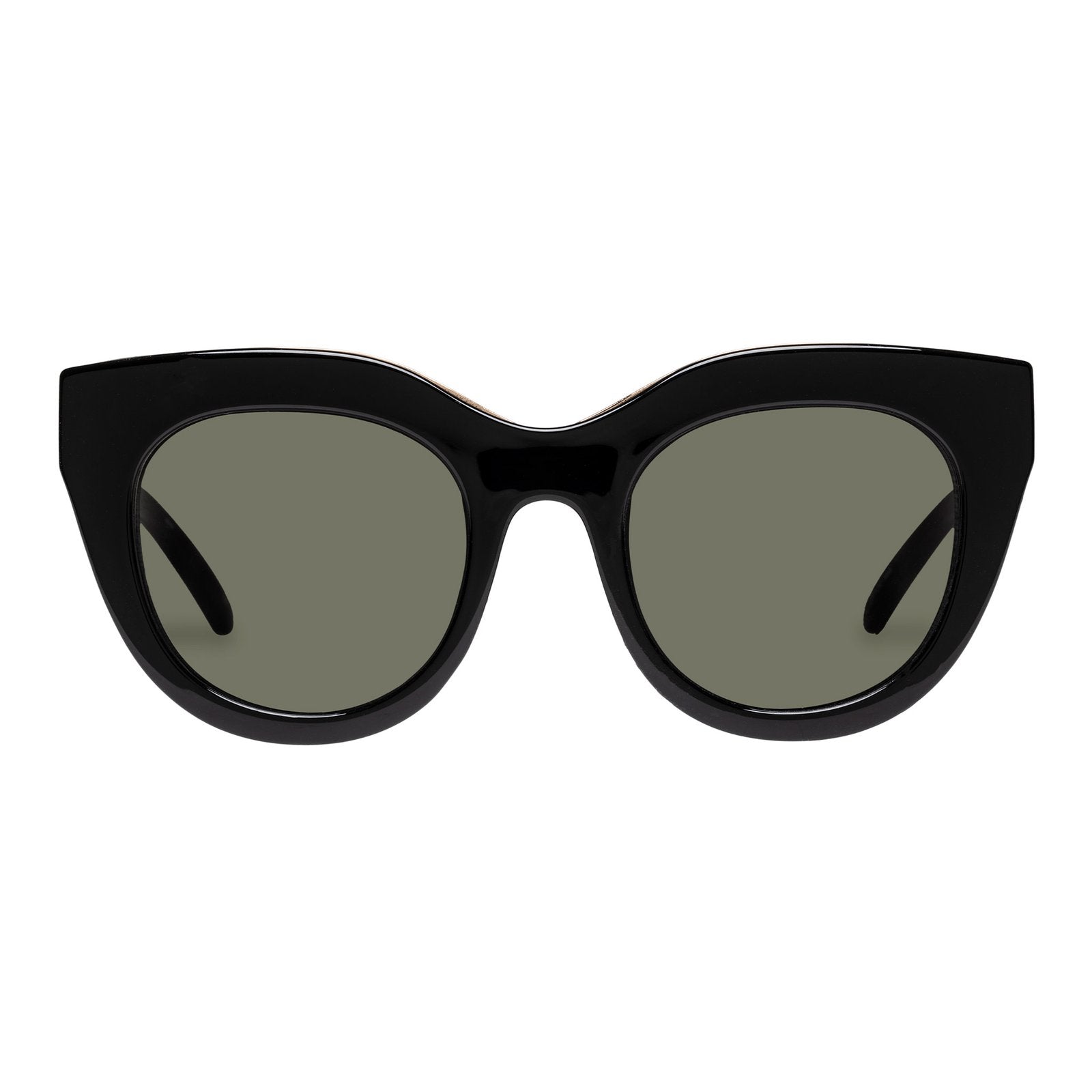 Le Specs Air Heart - Black/Gold Le Specs