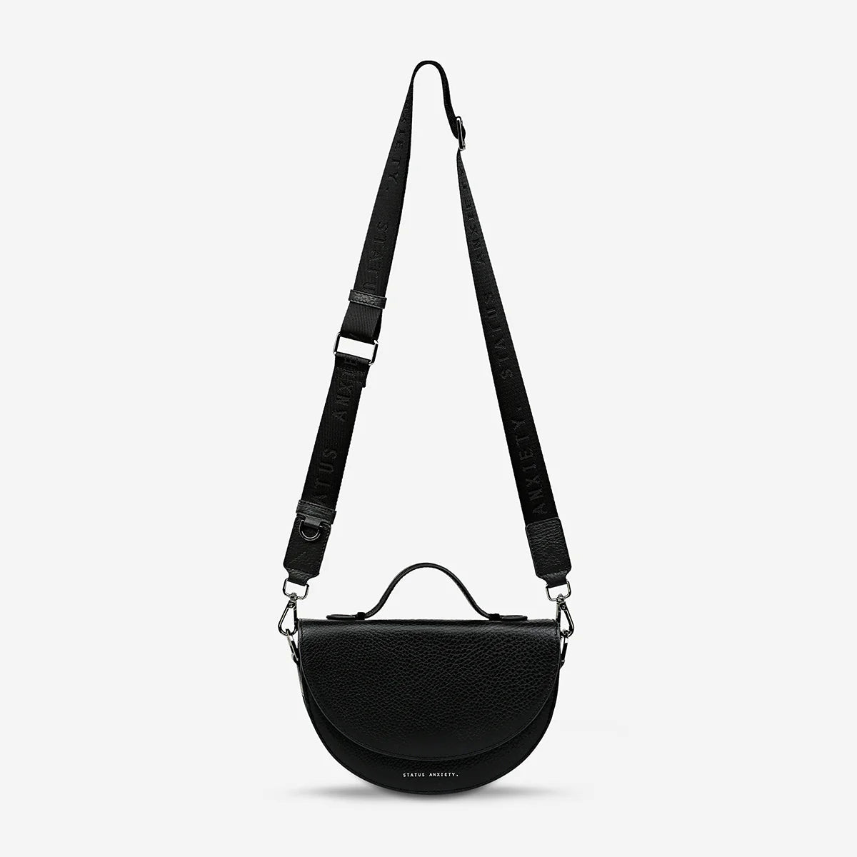 Status Anxiety All Nighter With Webbed Strap -Black Status Anxiety