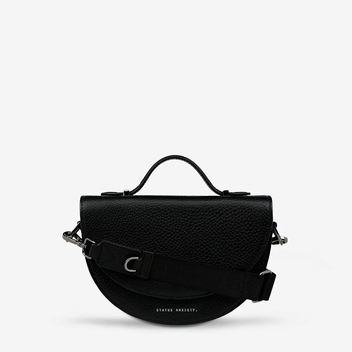Status Anxiety All Nighter With Webbed Strap -Black Status Anxiety