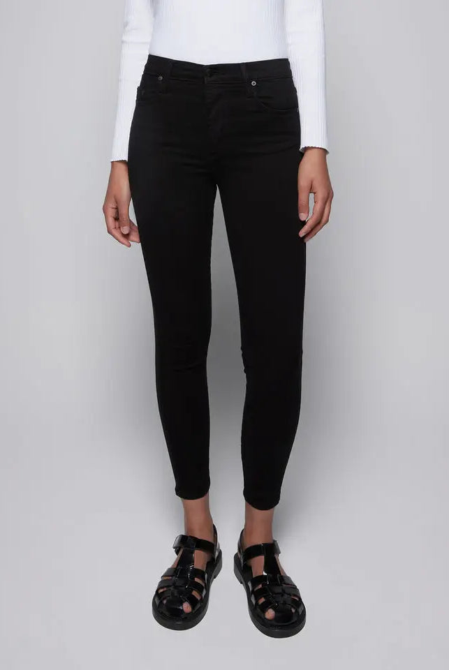 Nobody Denim Cult Skinny Ankle - PowerBlk Nobody Denim