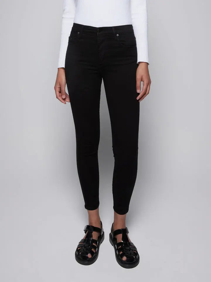 Nobody Denim Cult Skinny Ankle - PowerBlk Nobody Denim