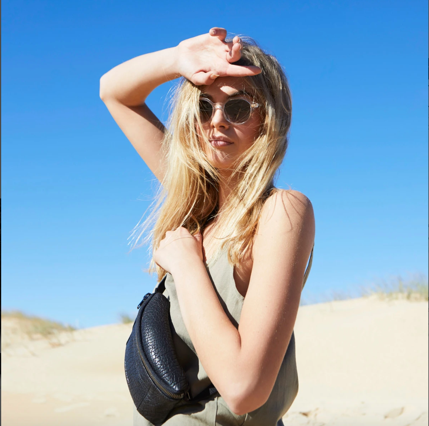 Status Anxiety Best Lies Bum Bag - Black Bubble Status Anxiety