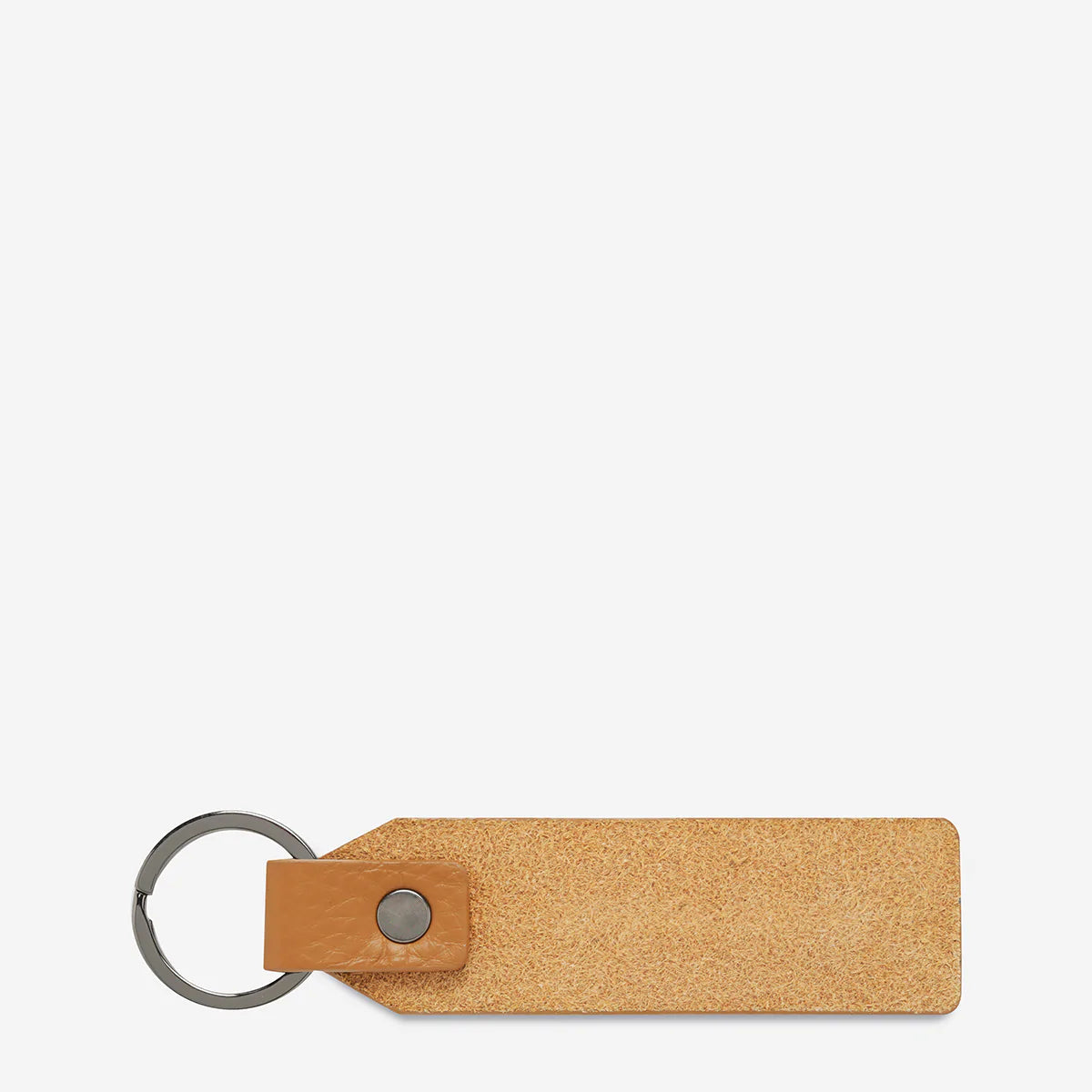 Status Anxiety Make Your Move Keyring - Tan Status Anxiety