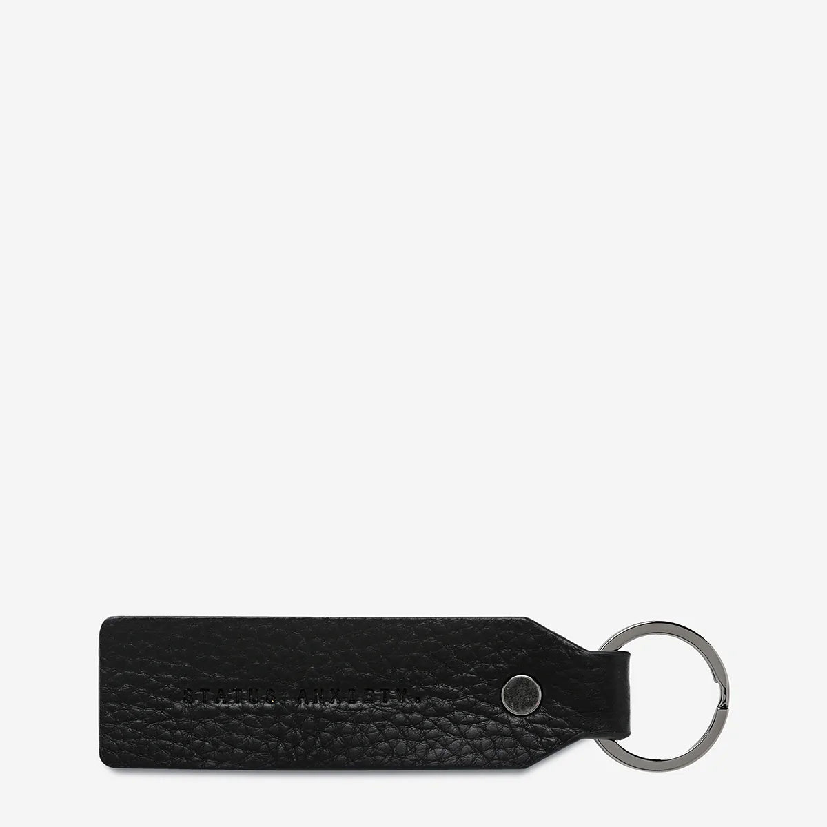 Status Anxiety Make Your Move Keyring - Black Status Anxiety