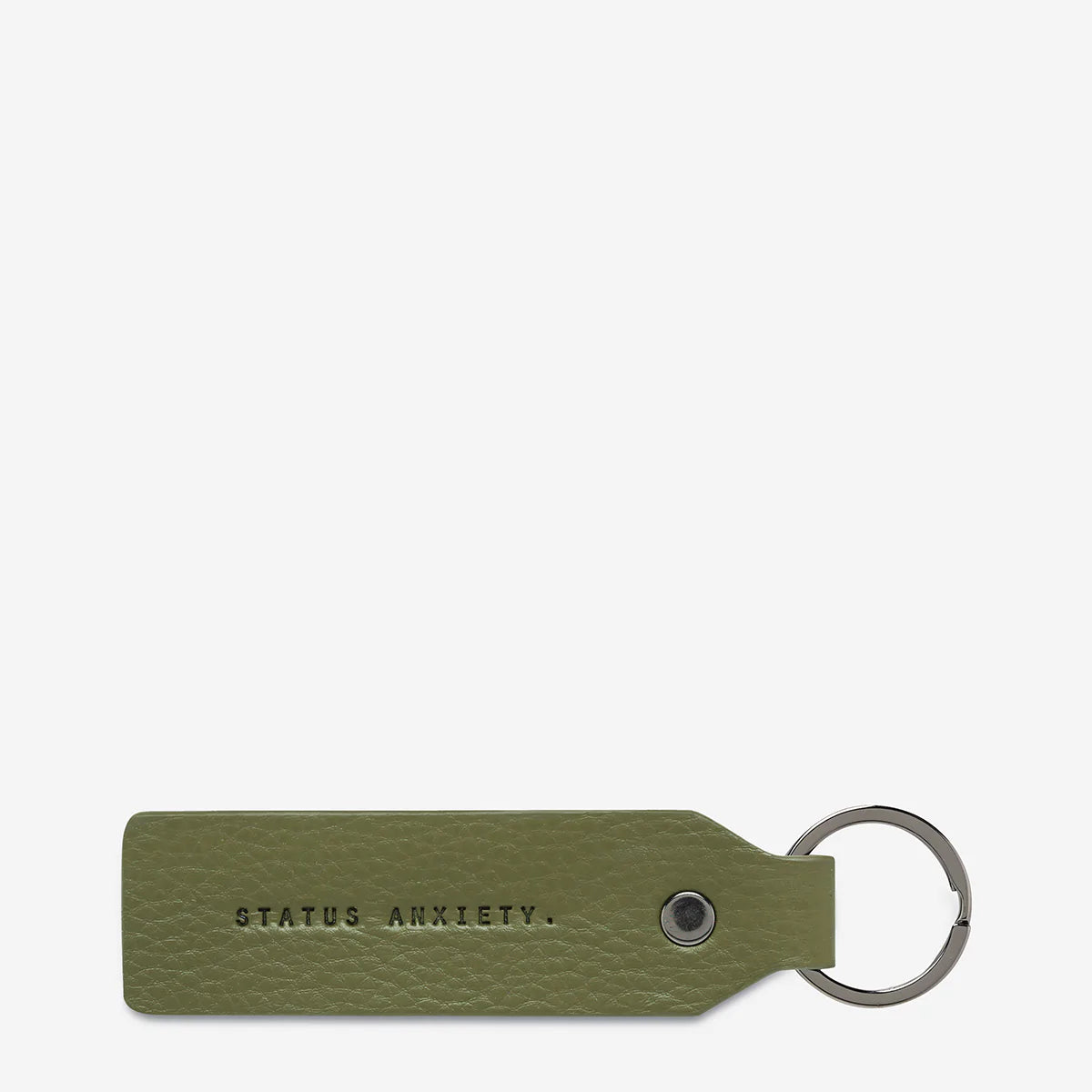 Status Anxiety Make Your Move Keyring - Khaki Status Anxiety