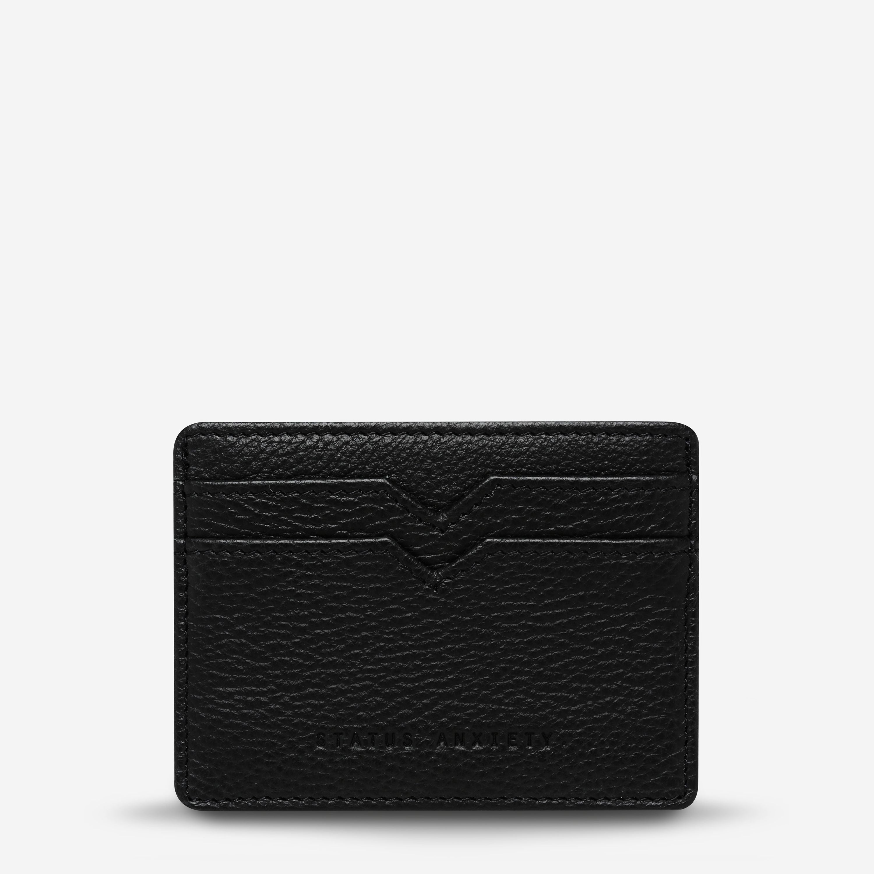 Status Anxiety - Together For Now Wallet (Black) Status Anxiety