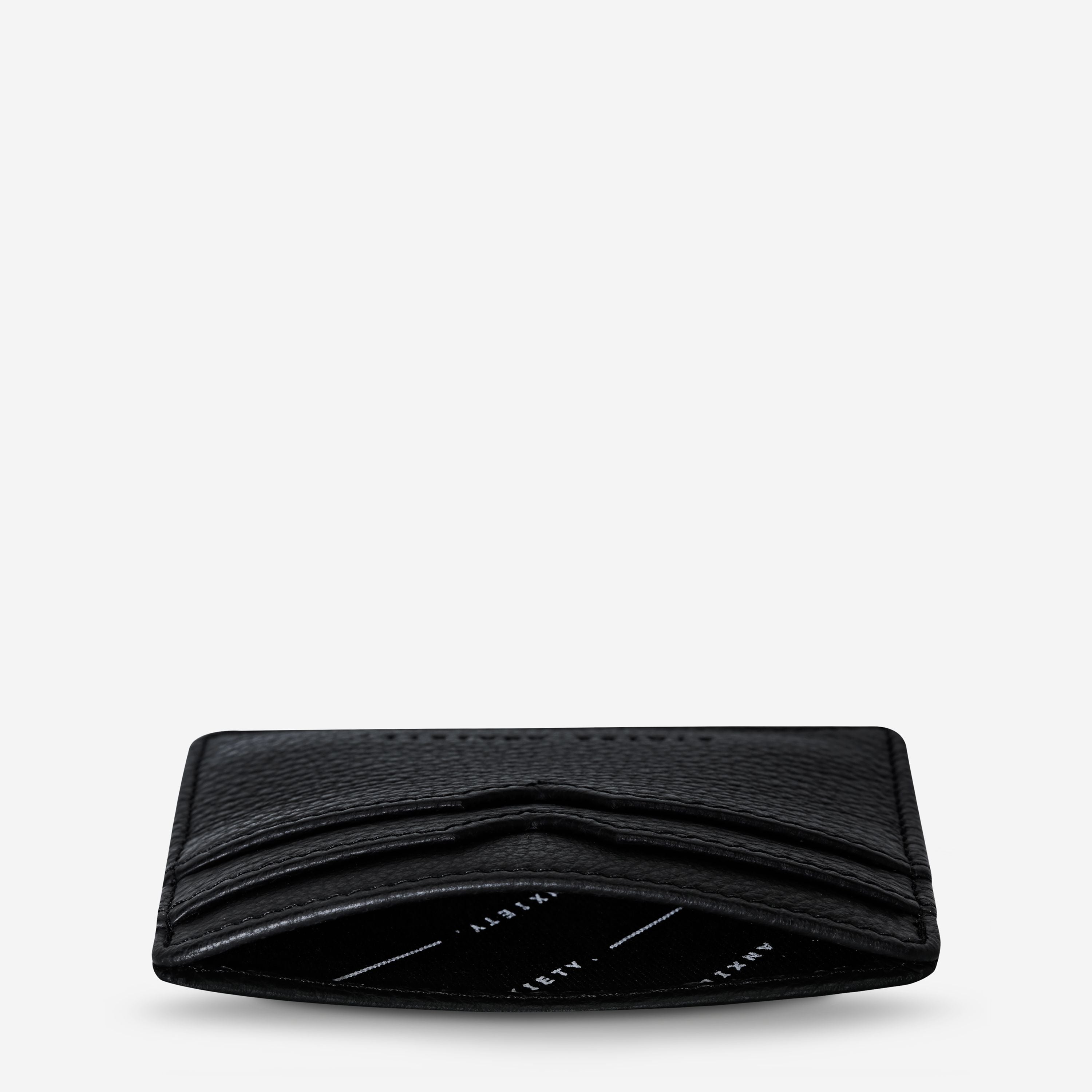 Status Anxiety - Together For Now Wallet (Black) Status Anxiety