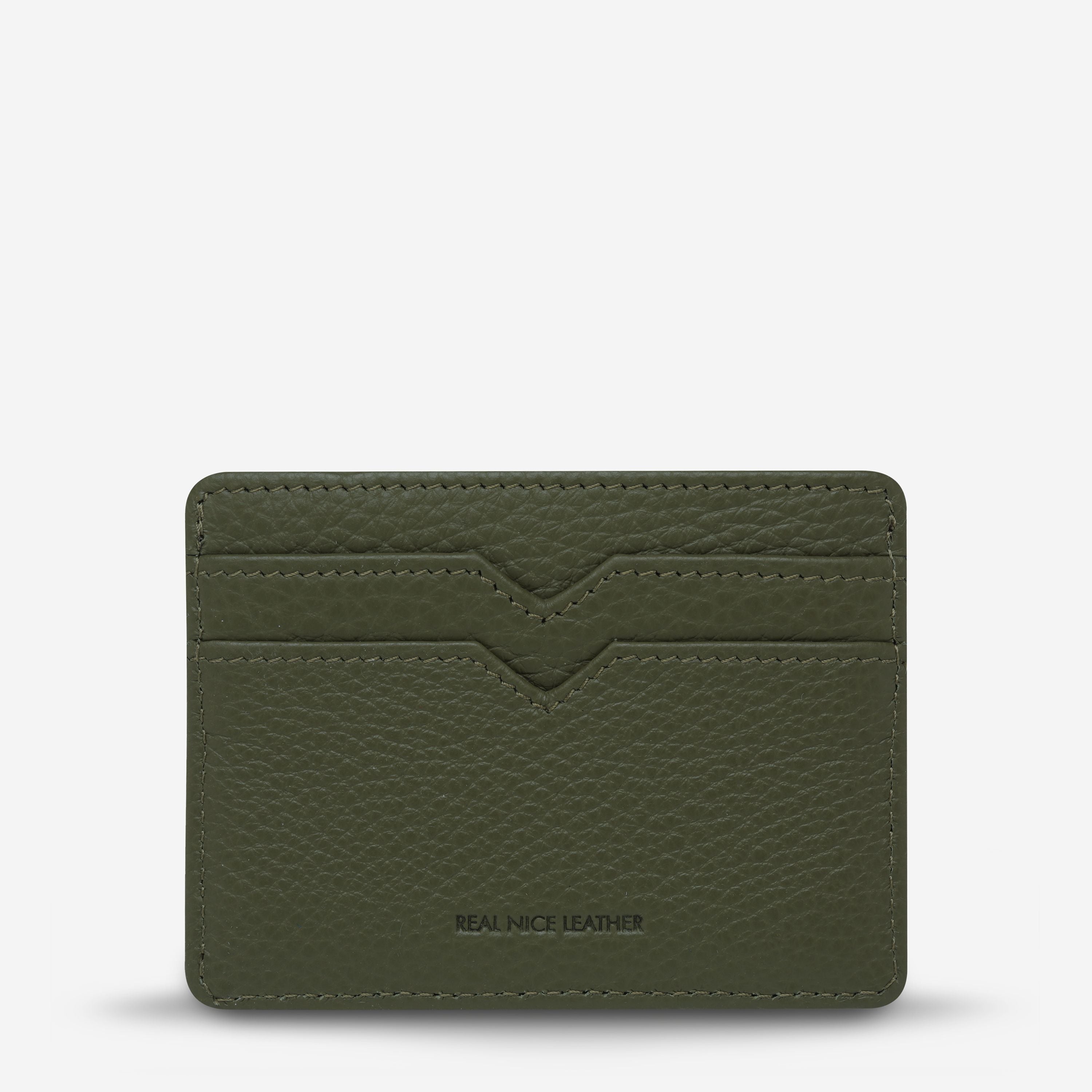 Status Anxiety Together For Now Wallet - Khaki Status Anxiety