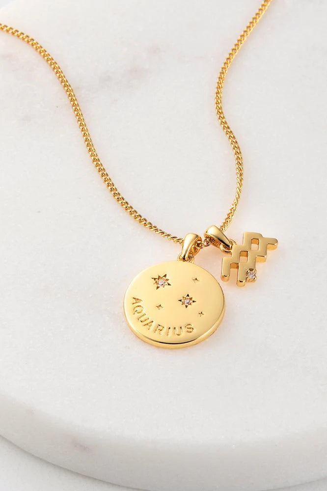 Zafino Zodiac Necklace - Aquarius Zafino
