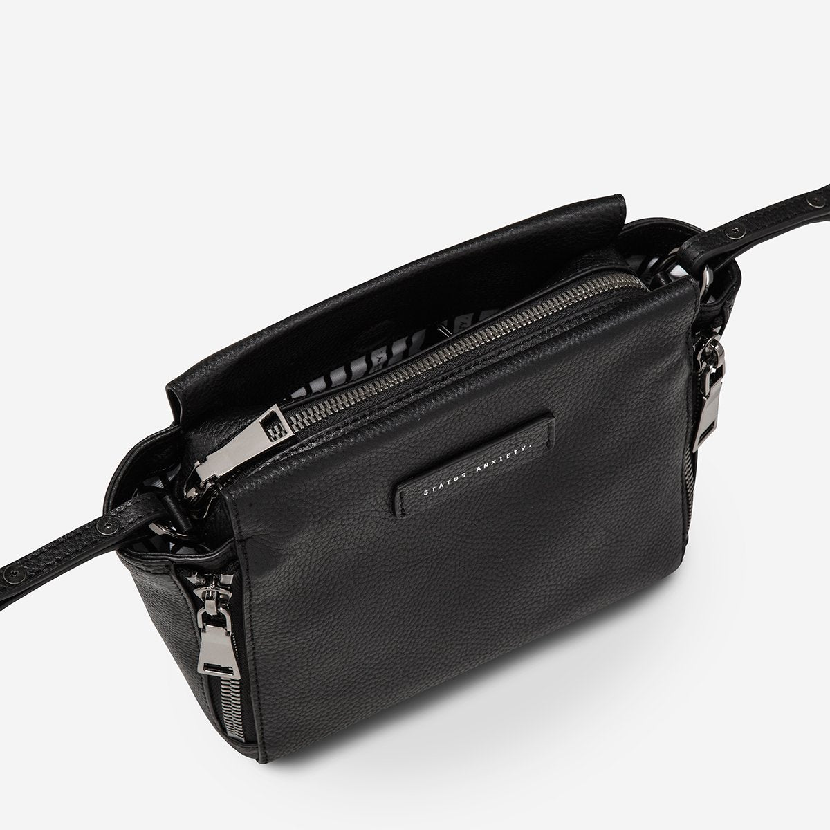 Status Anxiety The Ascendants Bag - Black Pebble Status Anxiety