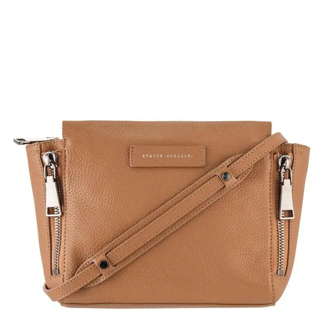 Status Anxiety The Ascendants Bag - Tan Pebble Status Anxiety
