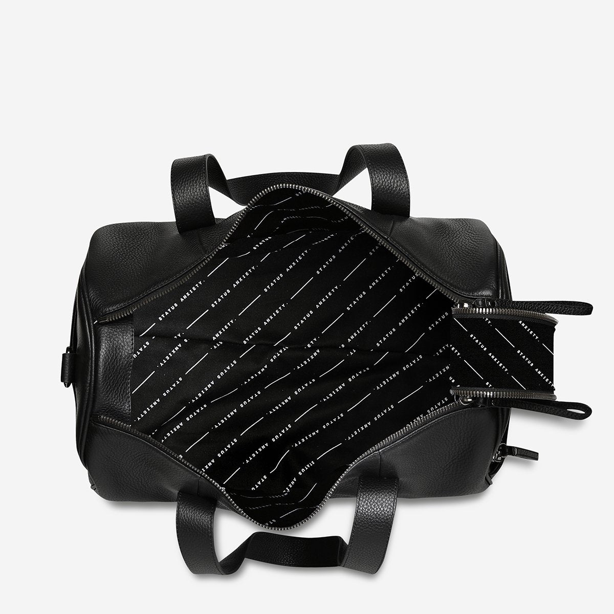 Status Anxiety Deep End Bag - Black/Gunmetal Status Anxiety