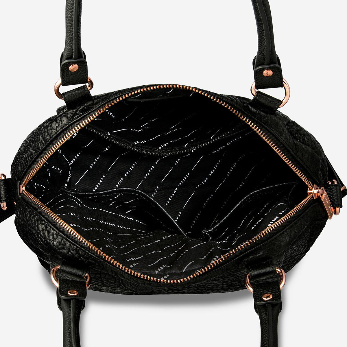 Status Anxiety - Force of Being Bag (Black Bubble) Status Anxiety