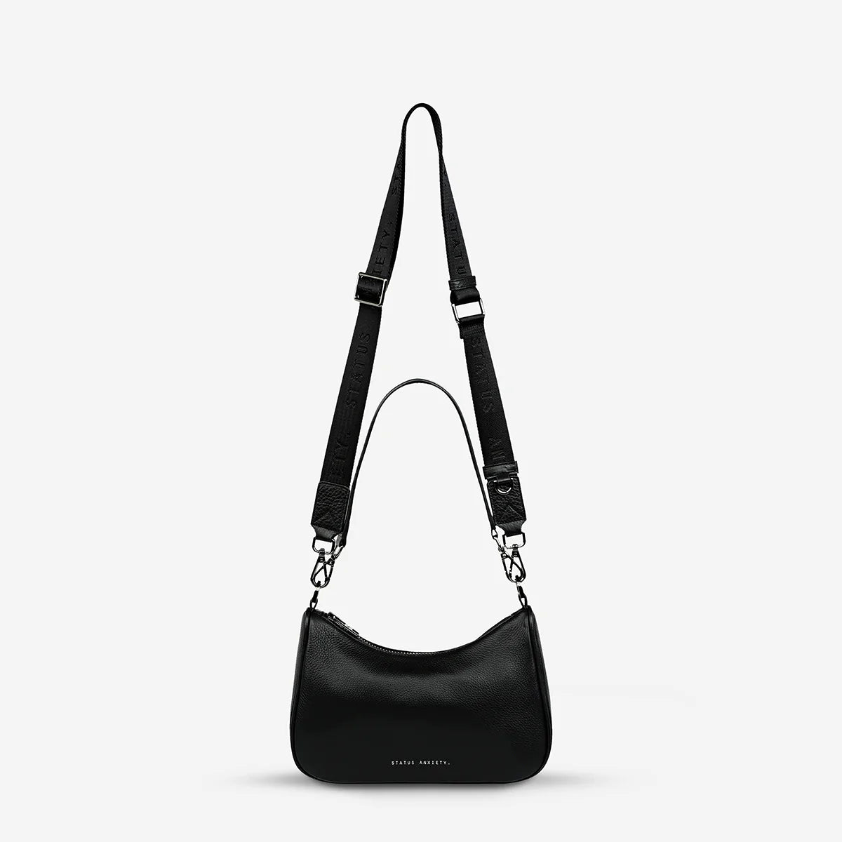 Status Anxiety - Look Both Ways Bag (Black) Status Anxiety