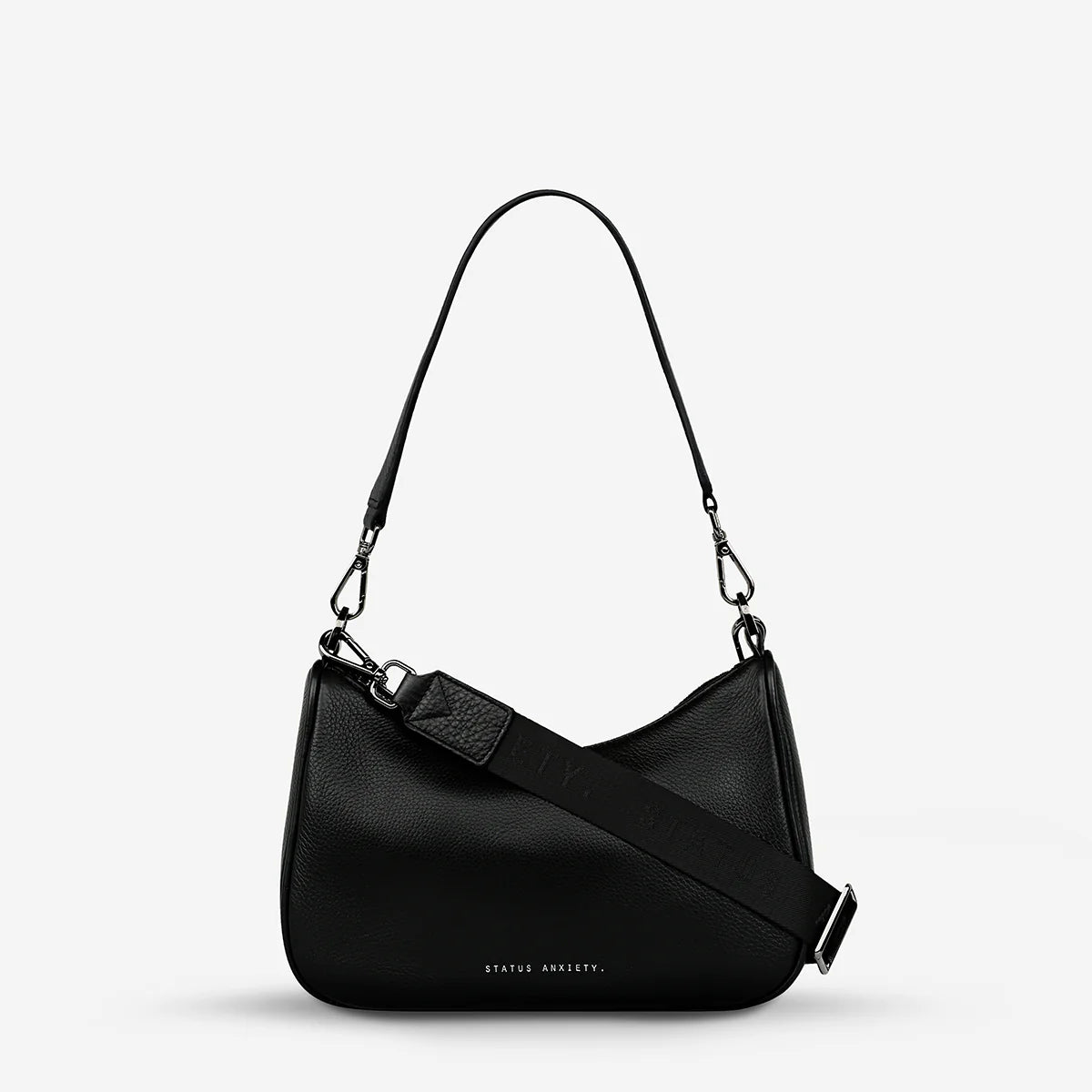 Status Anxiety - Look Both Ways Bag (Black) Status Anxiety