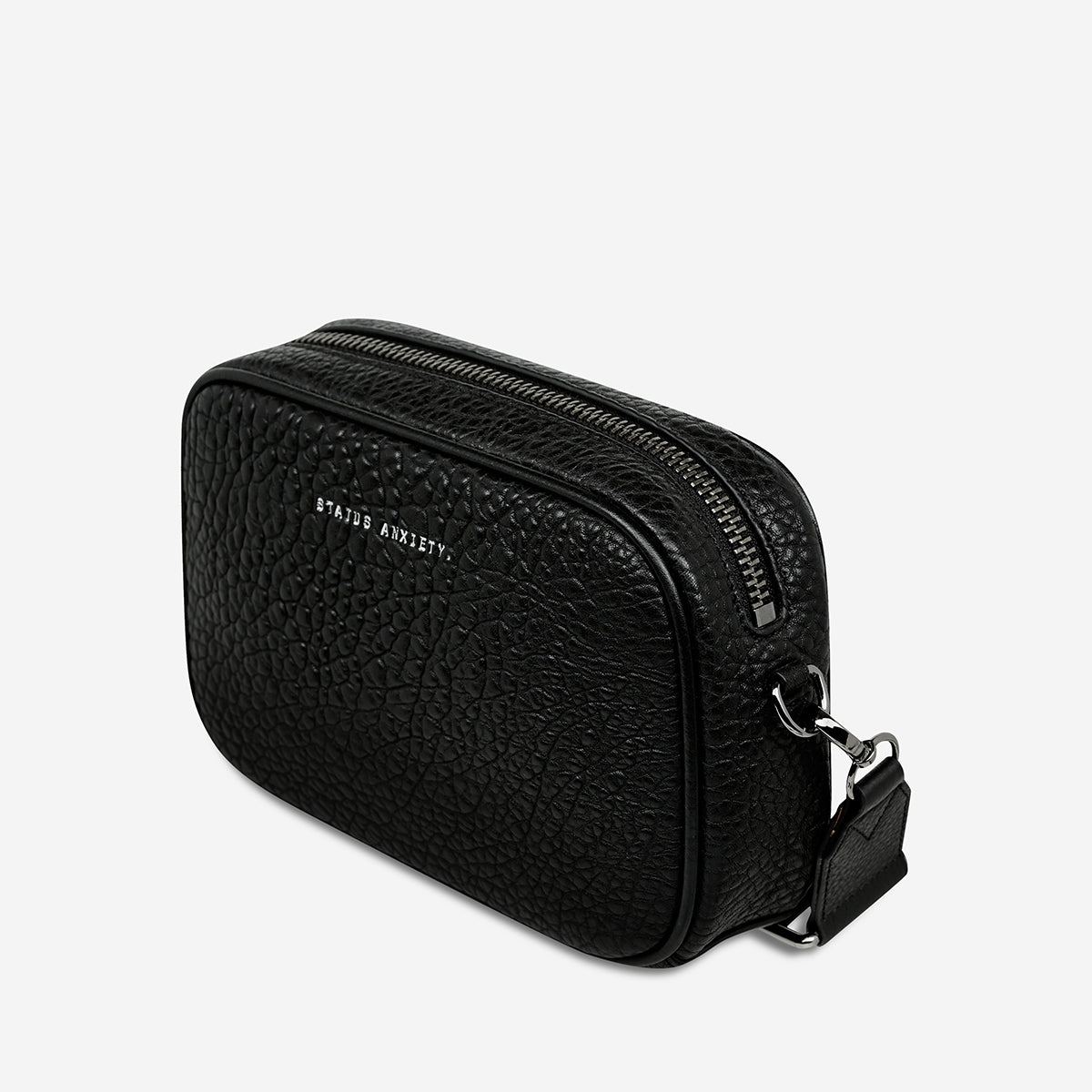 Status Anxiety Plunder With Webbed Strap - Black Bubble Status Anxiety